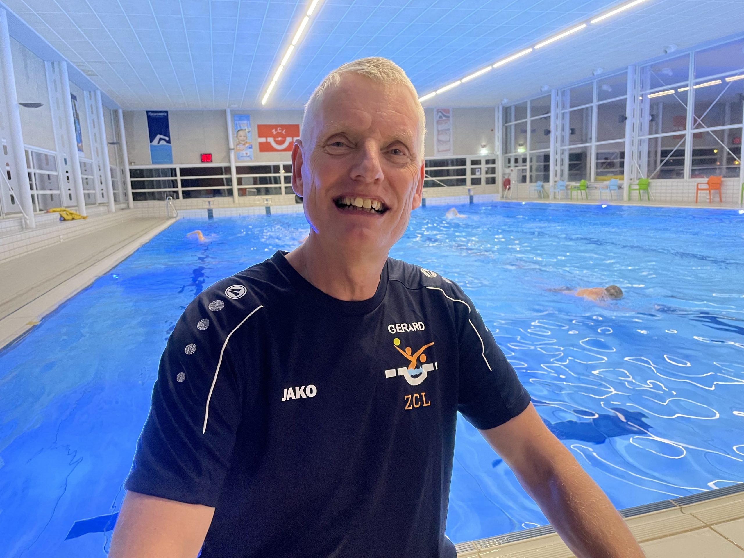Master Zwemmen trainer Gerard Boers